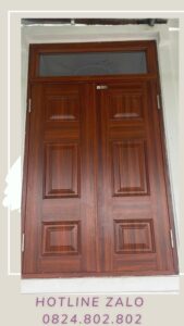 Cửa thép vân gỗ